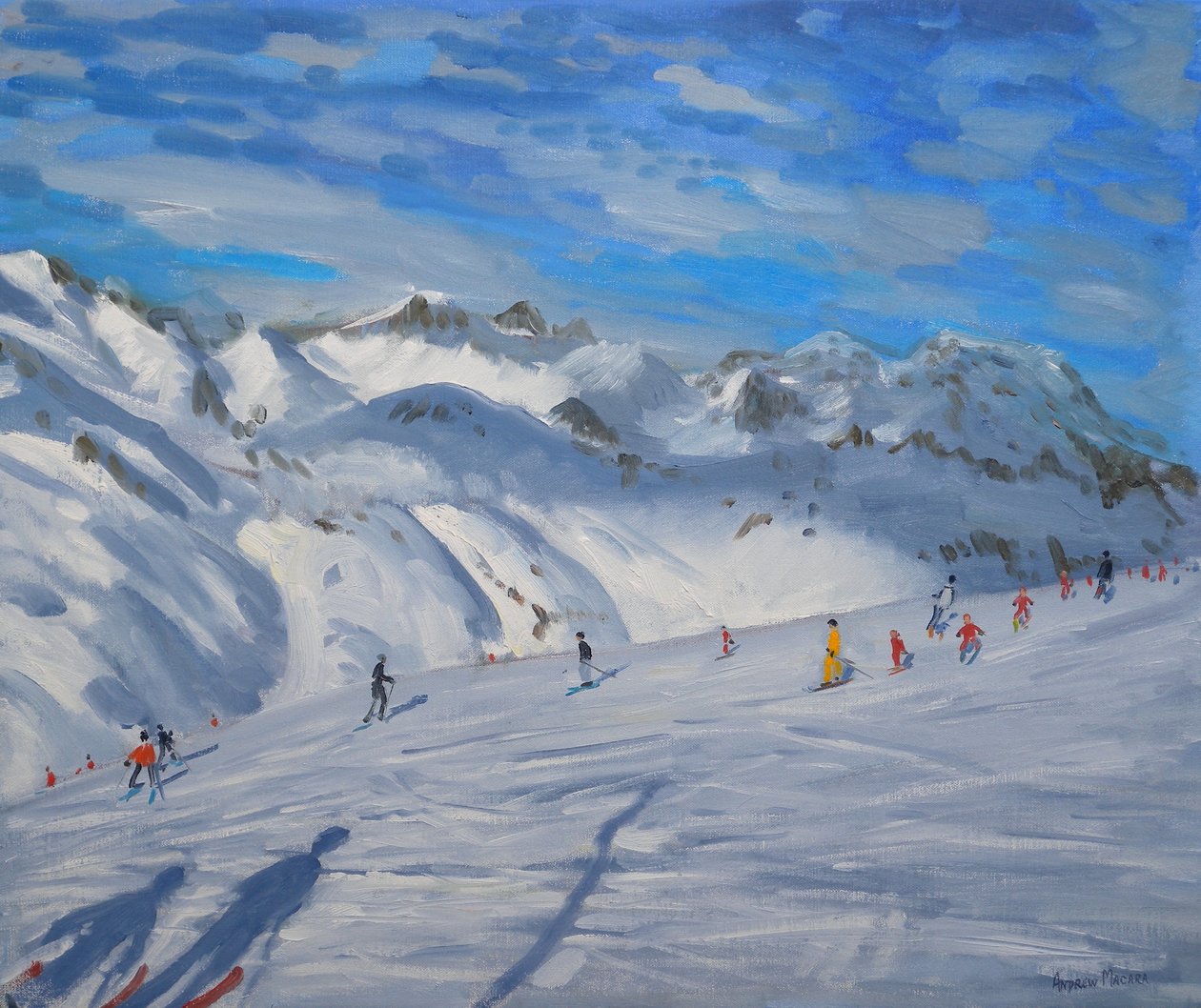 Bergstoppar, Tignes, 2009 av Andrew Macara
