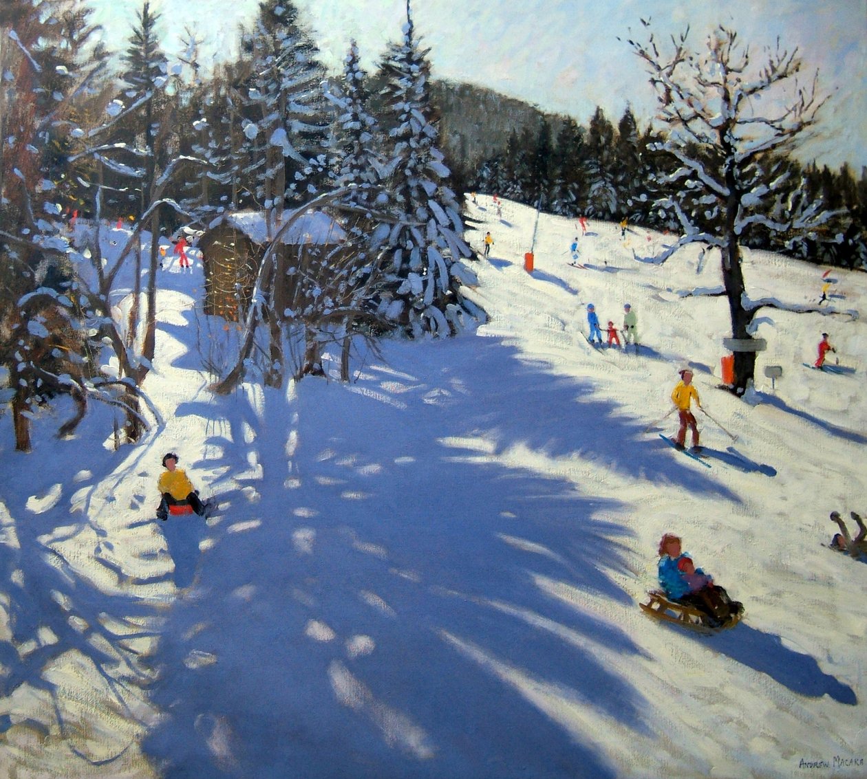 Fjällstuga, Morzine av Andrew Macara
