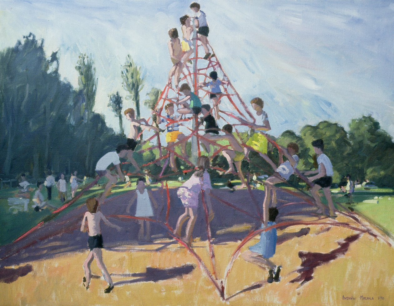 Mundy Playground, Markeaton;Derby, 1990 av Andrew Macara
