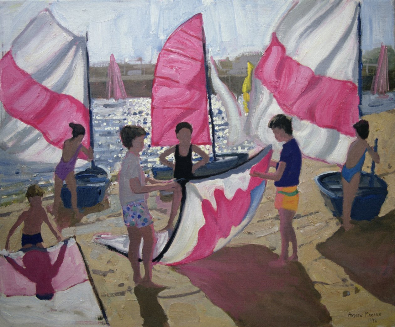 Segelbåt, Royan, Frankrike, 1992 av Andrew Macara
