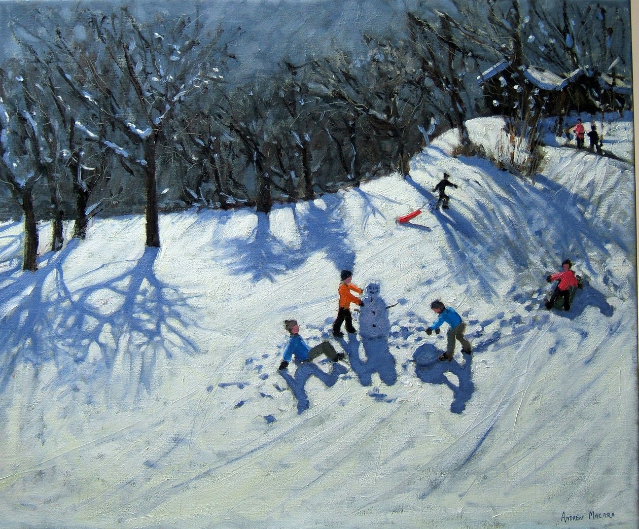 Snögubben, Morzine, av Andrew Macara
