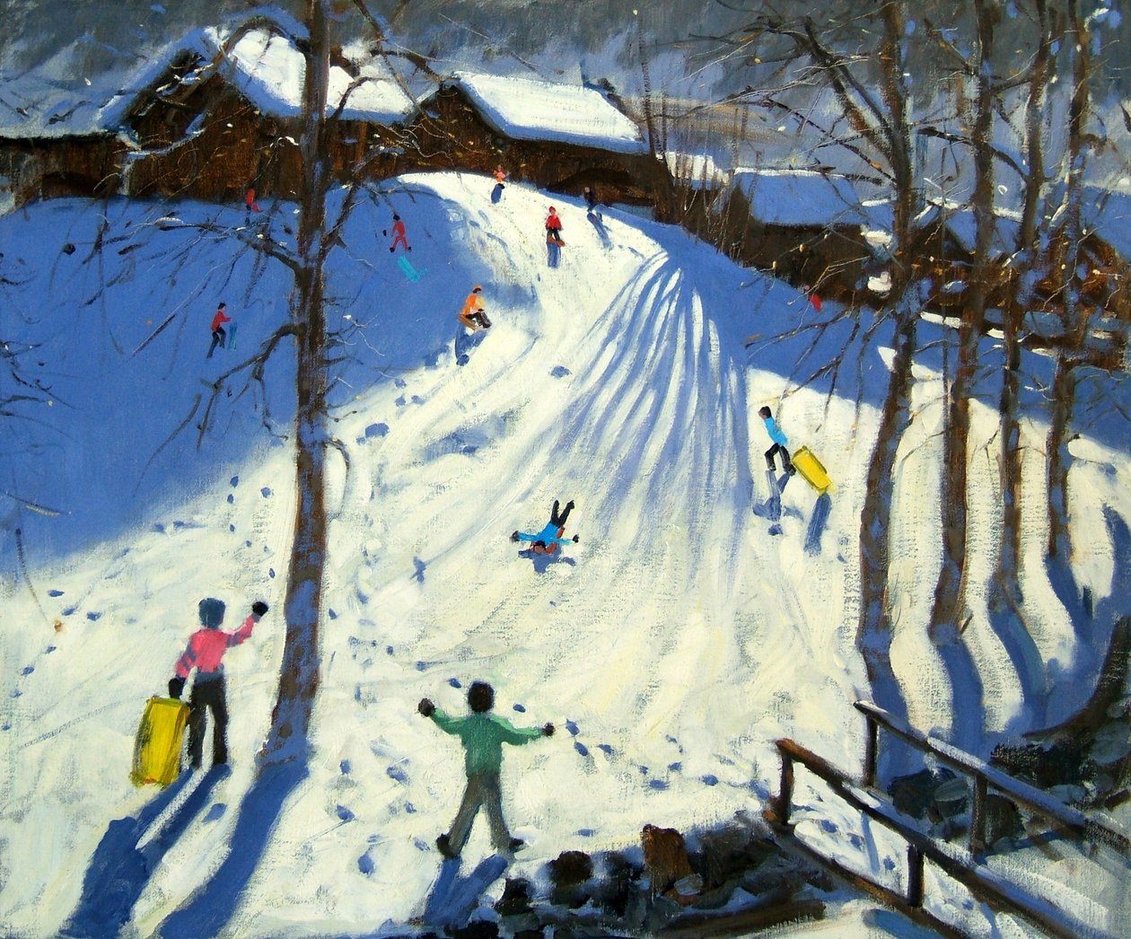 Gångbron, Morzine av Andrew Macara