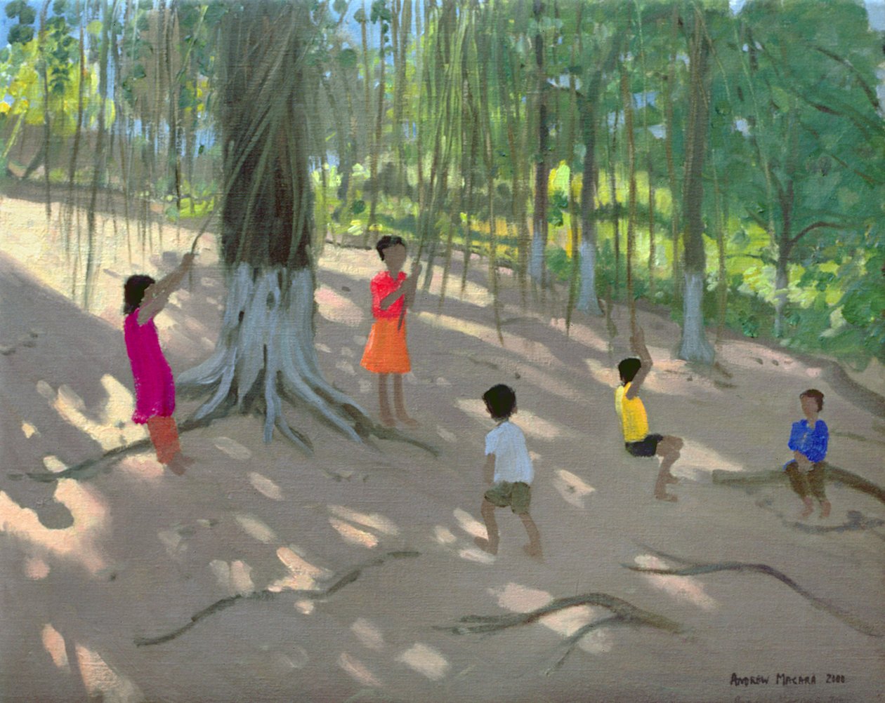 Trädgunga, Elephant Island, Bombay, 2000 av Andrew Macara