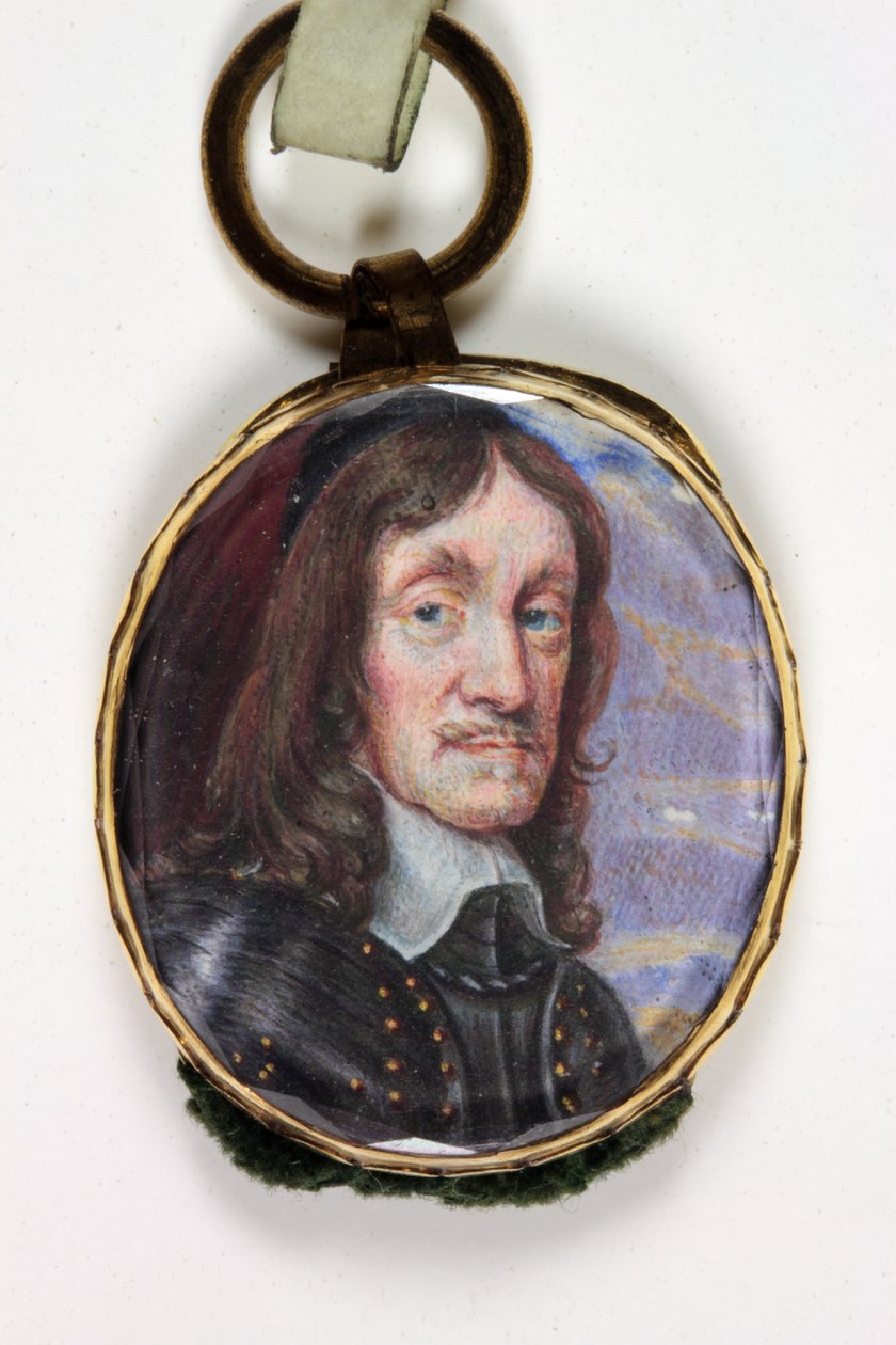 John Holles, 2nd Earl of Clare (akvarell på elfenben) av Andrew (after) Plimer
