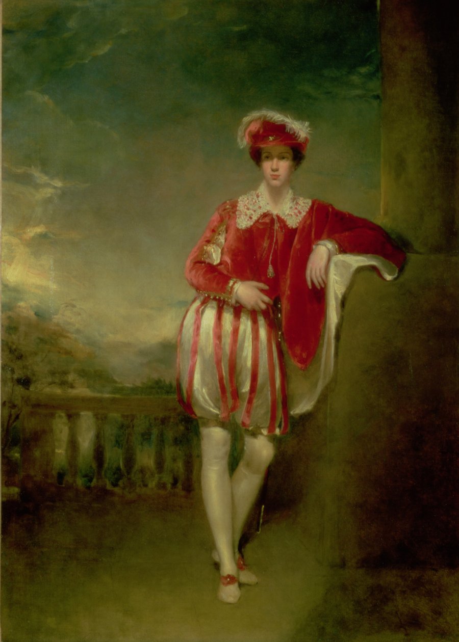 Skådespelaren William Henry West Betty (1791-1874) av Andrew Geddes