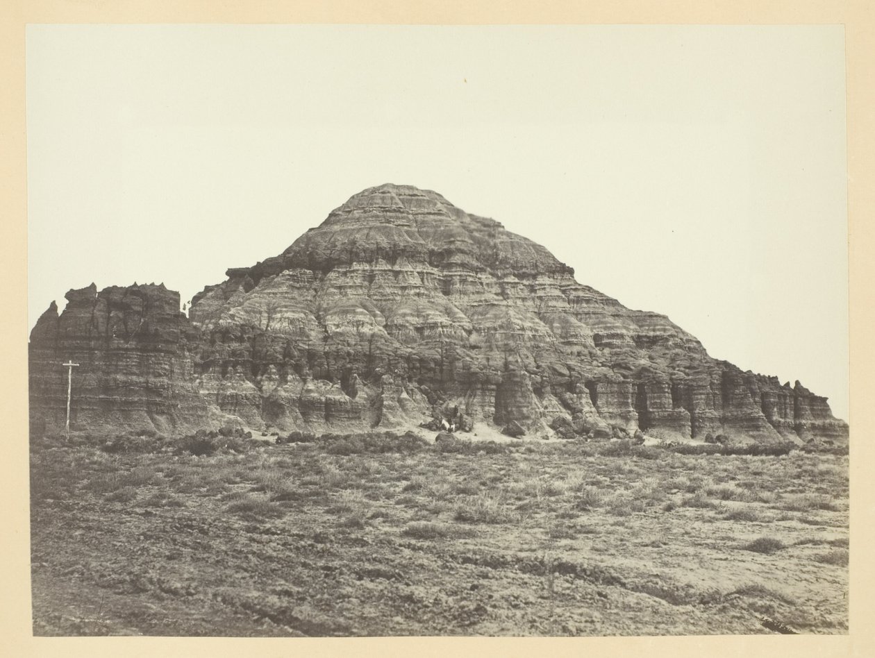 Church Buttes, nära Fort Bridger, Wyoming Territory av Andrew Joseph Russell