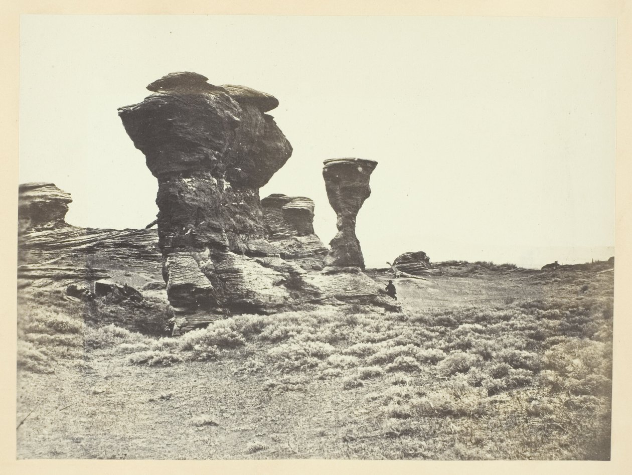 Dial Rock, Red Buttes, Laramie Plains av Andrew Joseph Russell