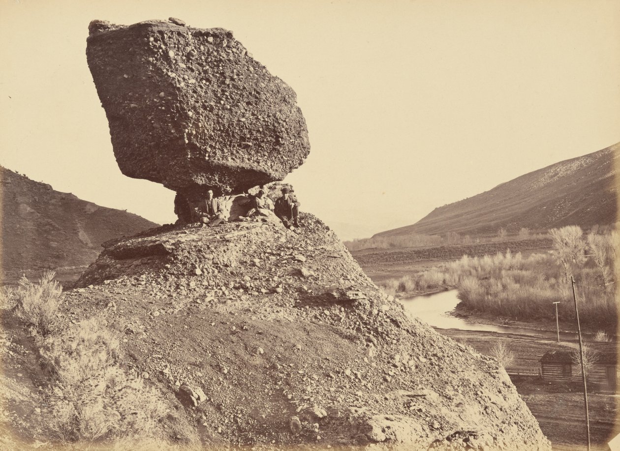 Plåt 33. Sphynx i dalen,1869 (foto) av Andrew Joseph Russell