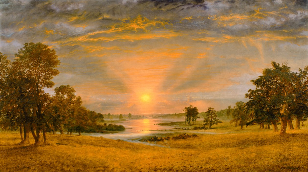 Afton, 1870 av Andrew MacCallum