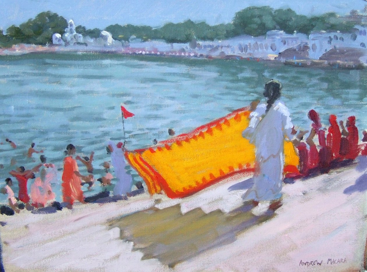 Torkning Sari, Pushkar av Andrew Macara