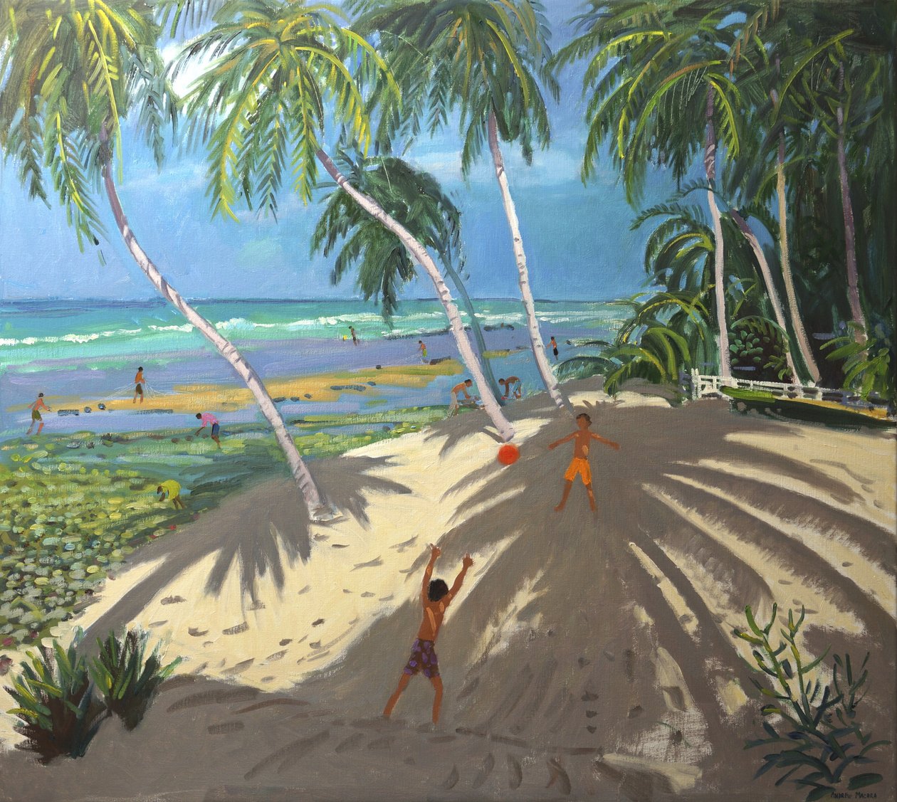 Palmer, Clovelly beach, Barbados, 2013, av Andrew Macara