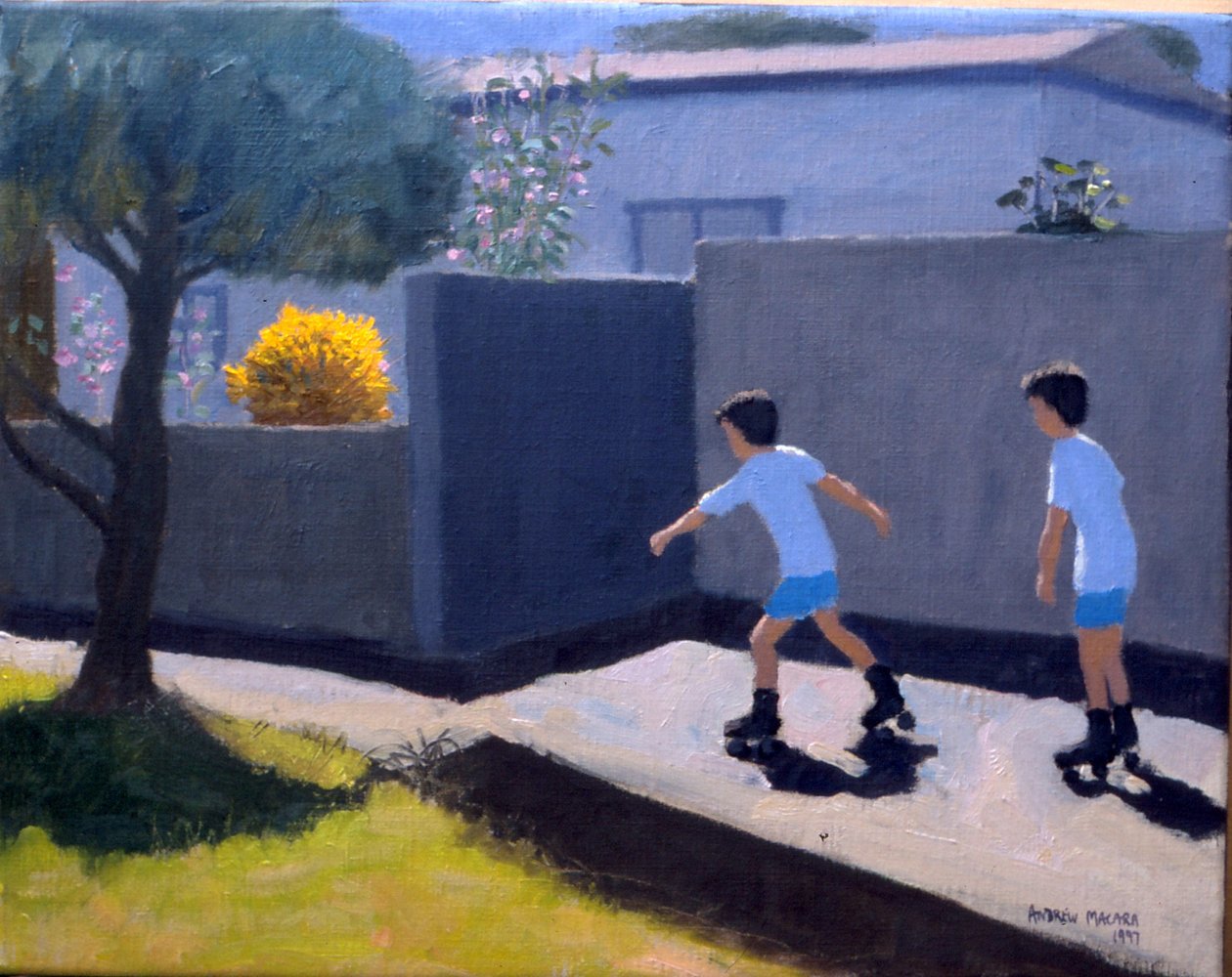 Rollerskaters av Andrew Macara