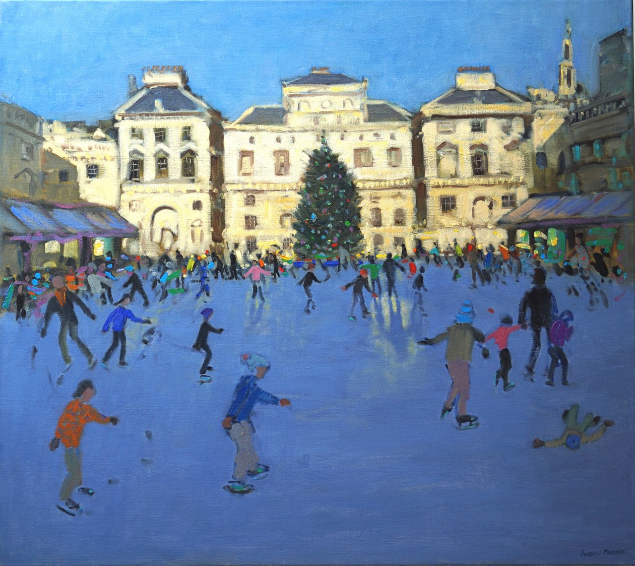 Skaters, Somerset House, 2012 av Andrew Macara