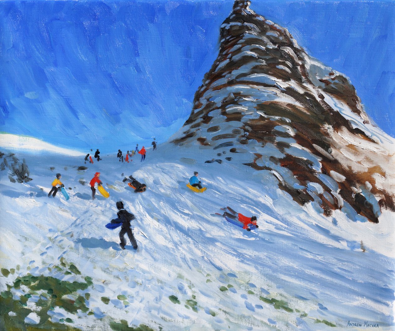 Pulka ,Chrome Hill,Derbyshire,Peak;District; av Andrew Macara