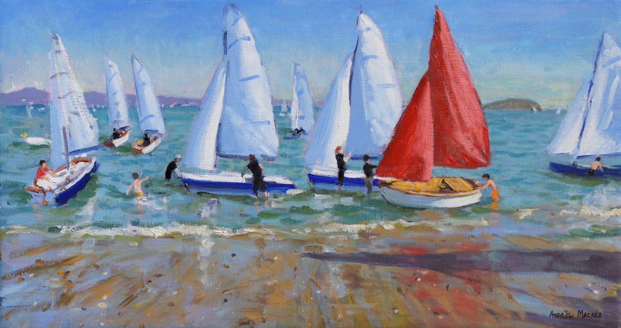 Sommarregatta, Abersoch, 2016, av Andrew Macara