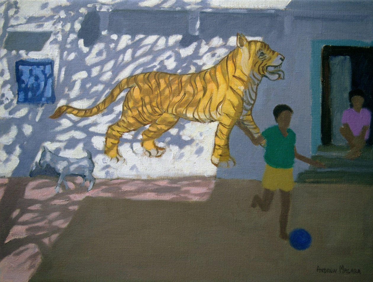 Tiger, Indien av Andrew Macara