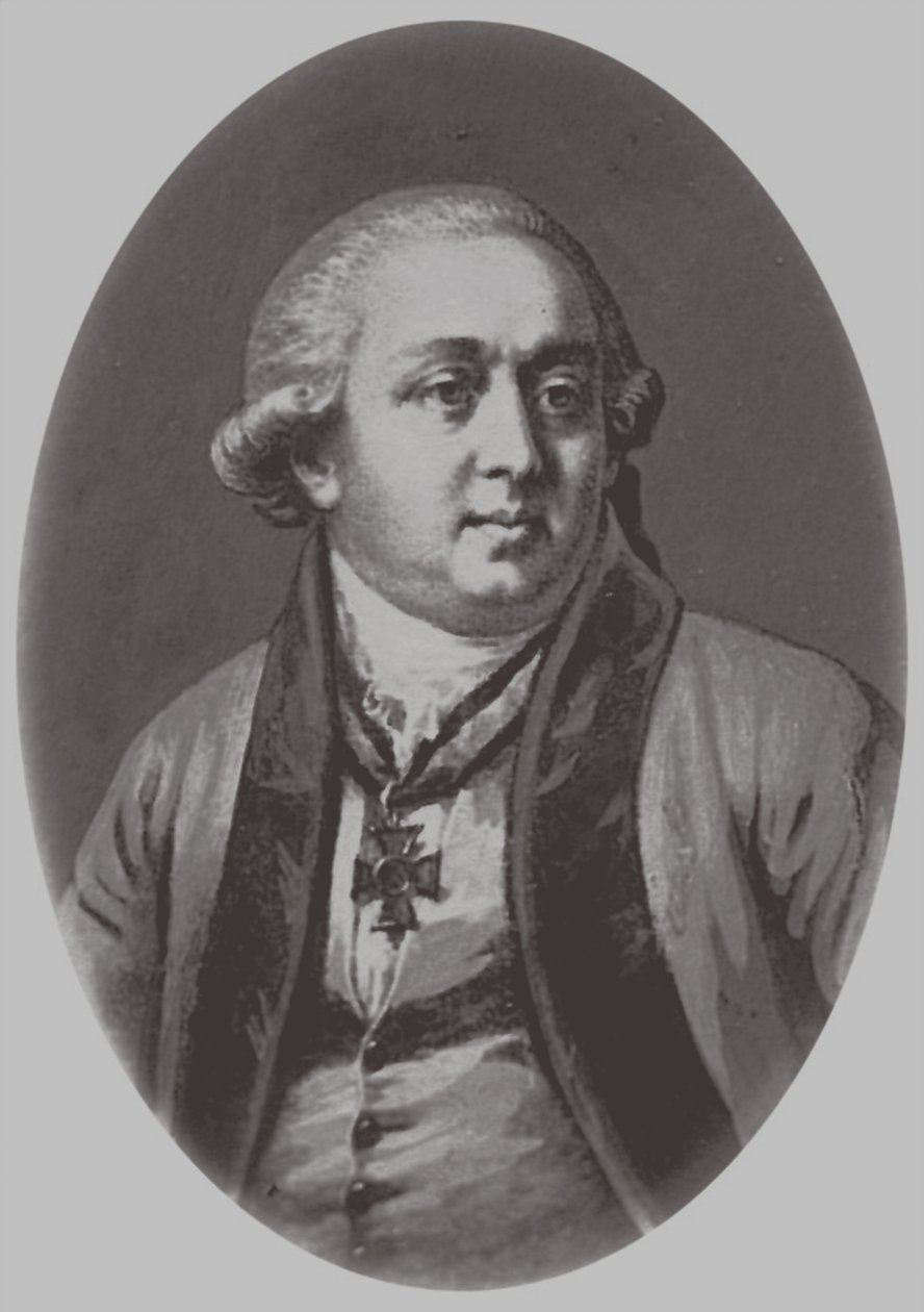 Porträtt av arkitekten Ivan Yegorovich Starov 1745-1808, 1870 av Andrey Mikhaylovich Lushev