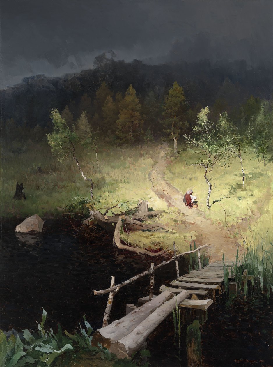 Före stormen, 1918 av Andrey Nikolayevich Shilder