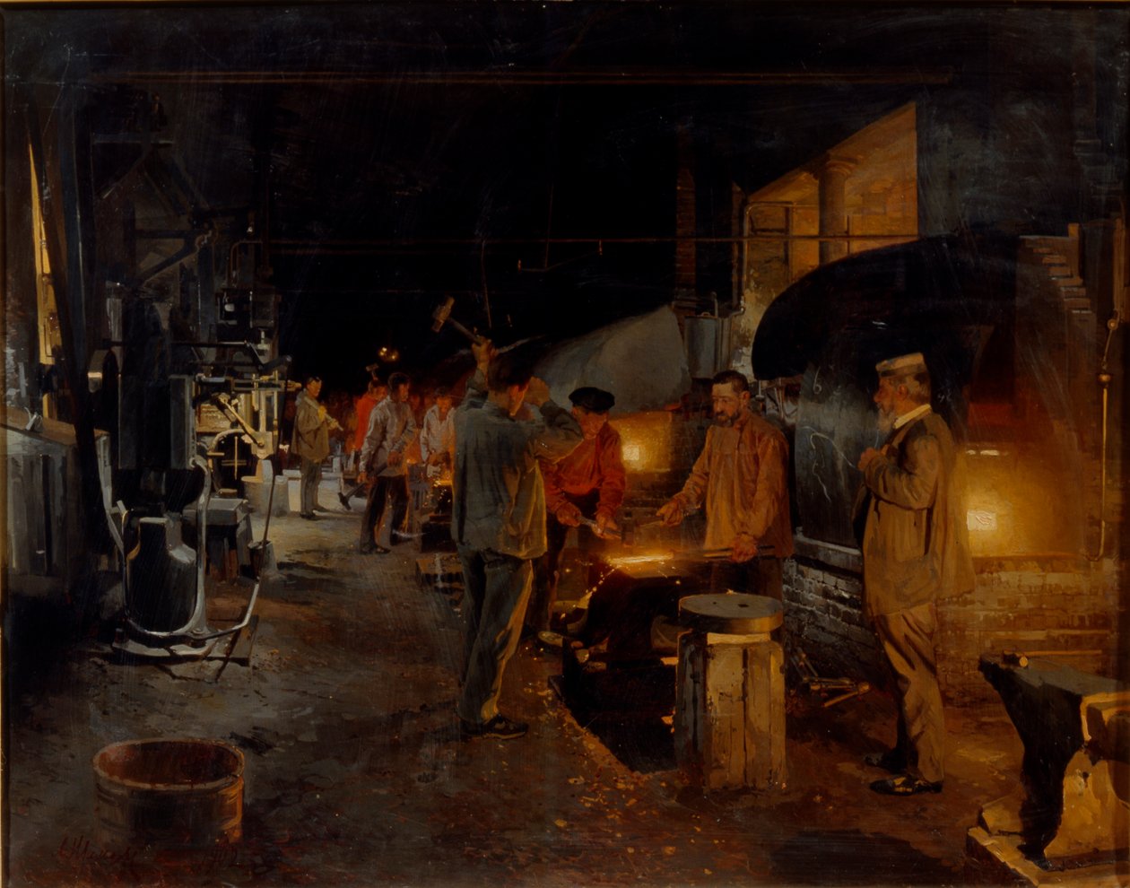 Järnbruk, 1902 av Andrey Nikolayevich Shilder