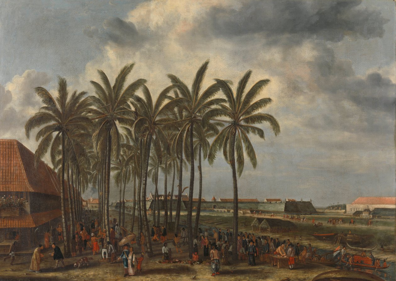 Slottet i Batavia av Andries Beeckman