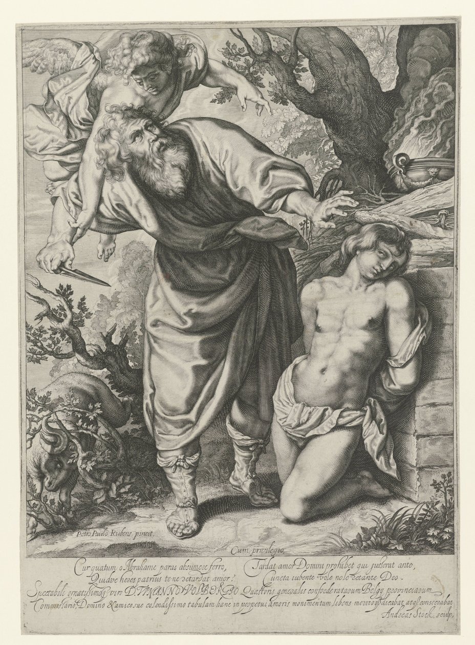 Isaks offer av Andries Jacobsz. Stock