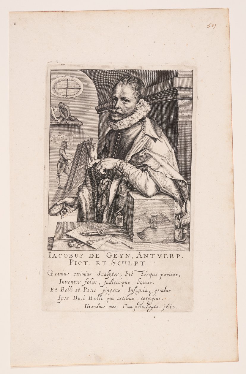 Jacob de Gheyn II av Andries Stock