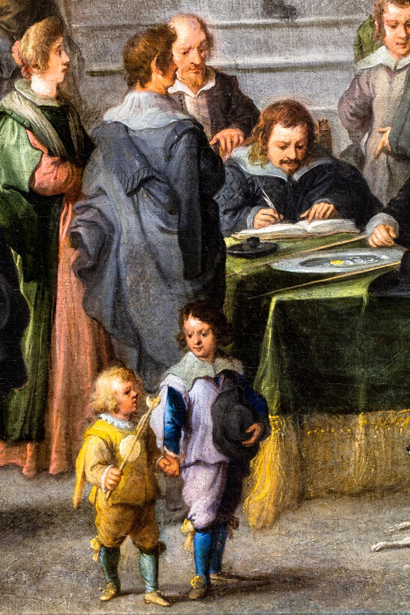Sjukvårdare, omkring 1640 (olja på duk) av Andries van & Wael Cornelis de (1592 1667) Eertvelt