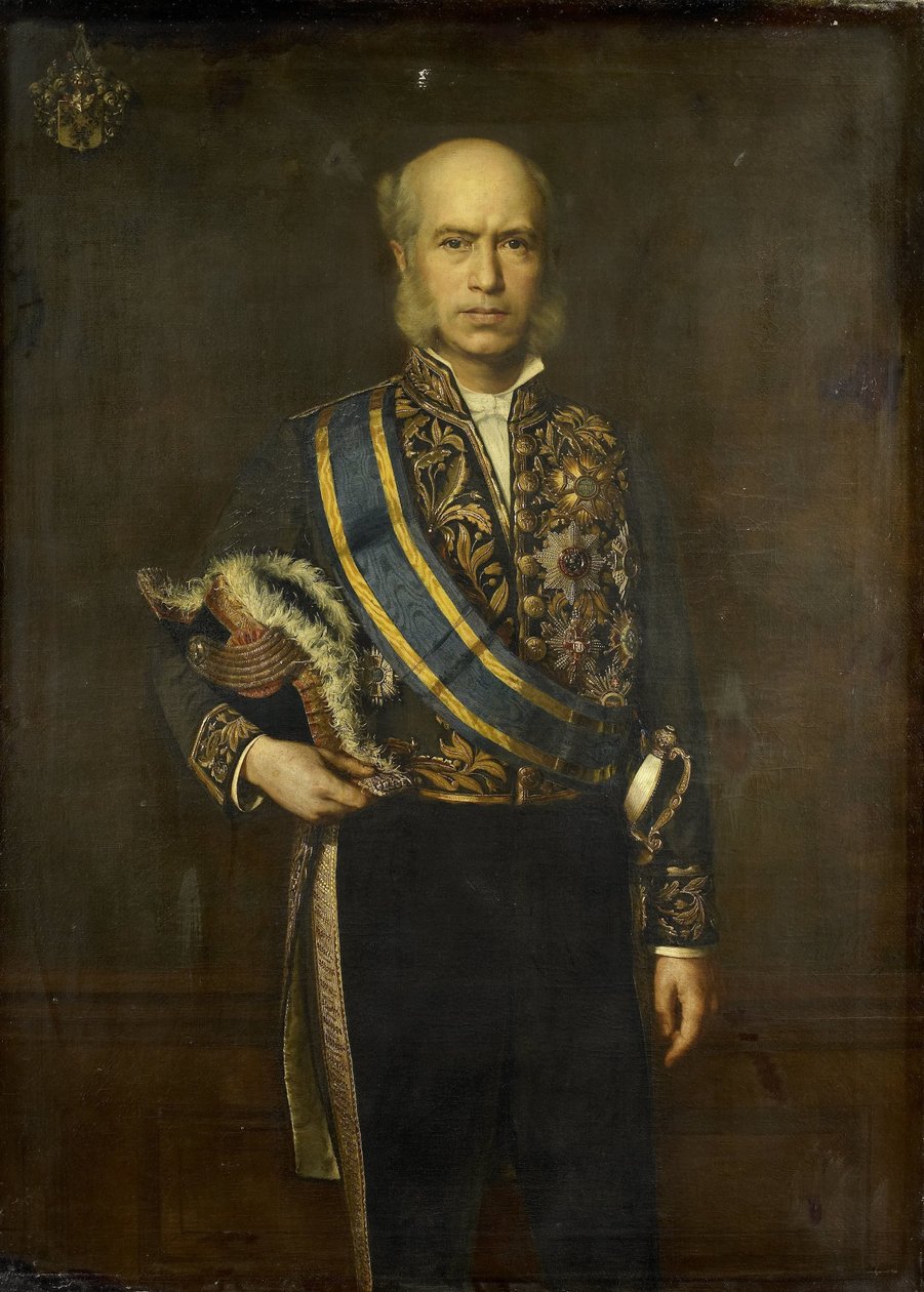 Johan Wilhelm van Lansberge (1830-1906). Generalguvernör (1875-1880) av Andries van den Berg