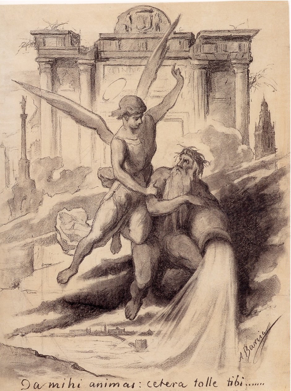 Alegoria de Cordoba y del Guadalquivir av Angel Maria Barcia de Pavon