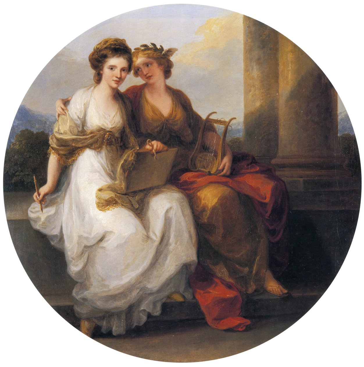 For George Bowles Esq.  Heritage, Kenwood. av Angelica Kauffmann