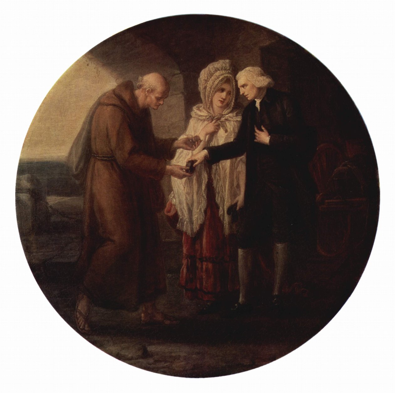 Munk från Calais av Angelica Kauffmann