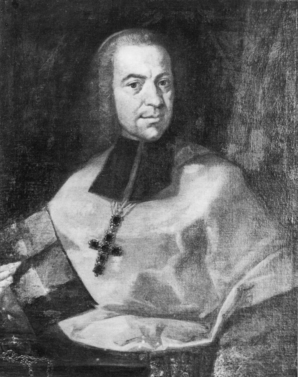 Portrait of Franz Konrad von Rodt (1706-1775) av Angelica Kauffmann