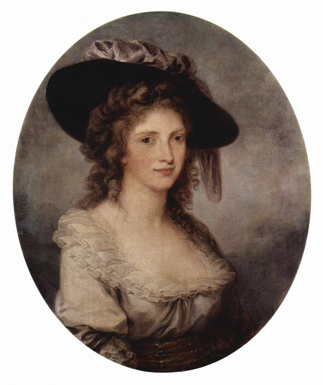 Portrait of a Woman, formerly believed to be a Self-portrait av Angelica Kauffmann