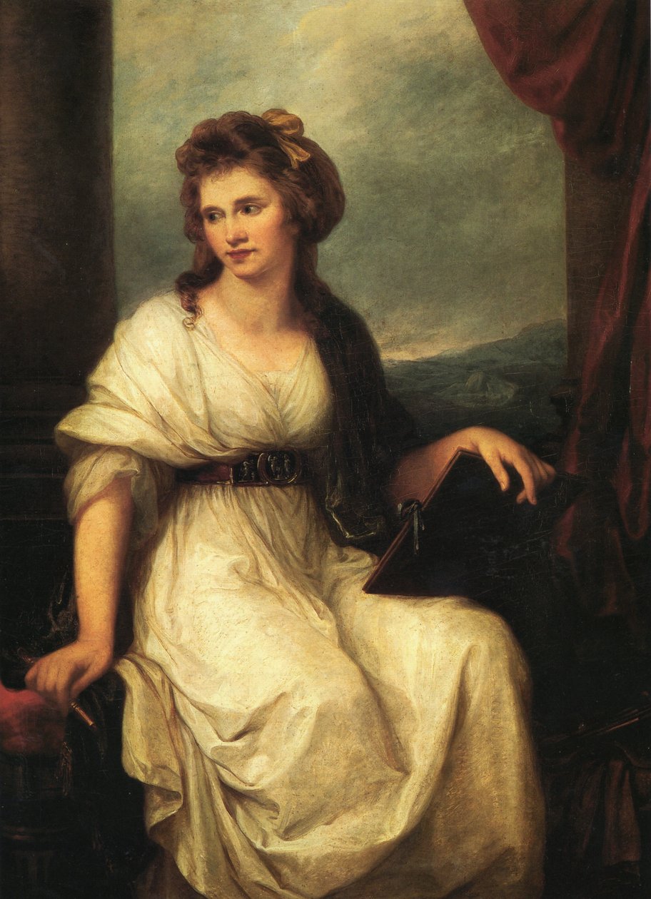 Self-portrait av Angelica Kauffmann