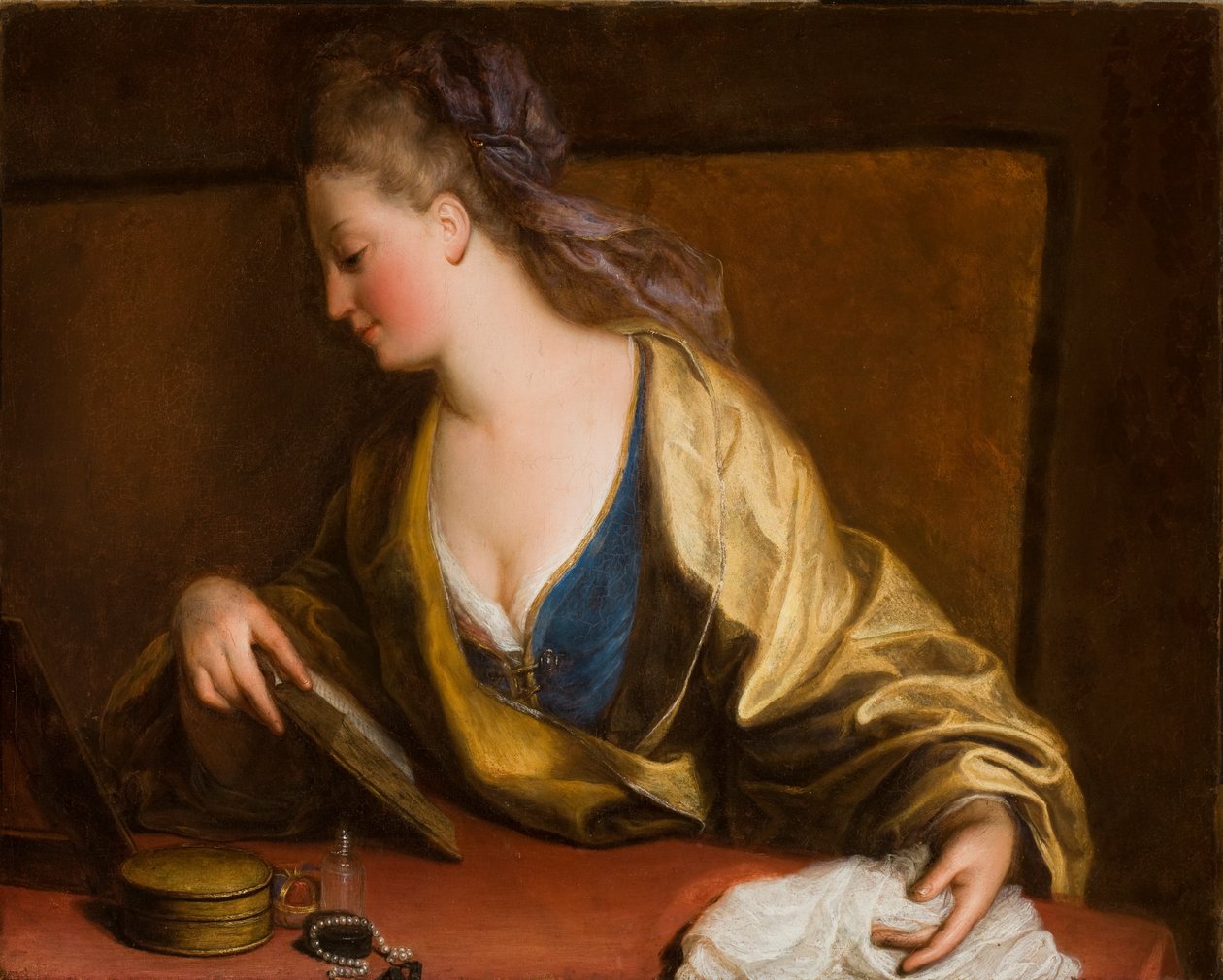 Porträtt av Mrs Siddons av Angelica Kauffmann