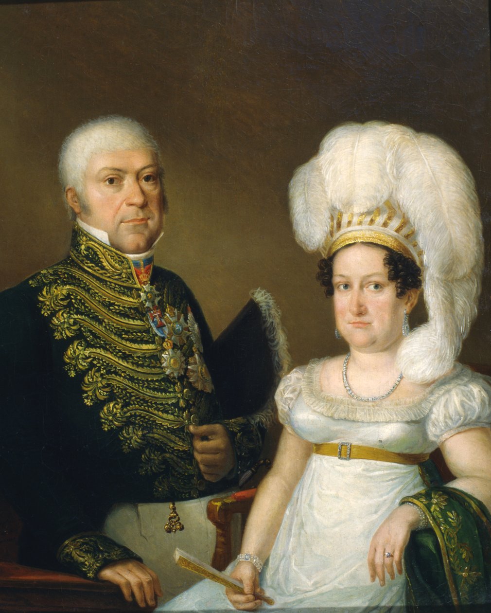 Porträtt av en general och hans fru av Angelica Kauffmann