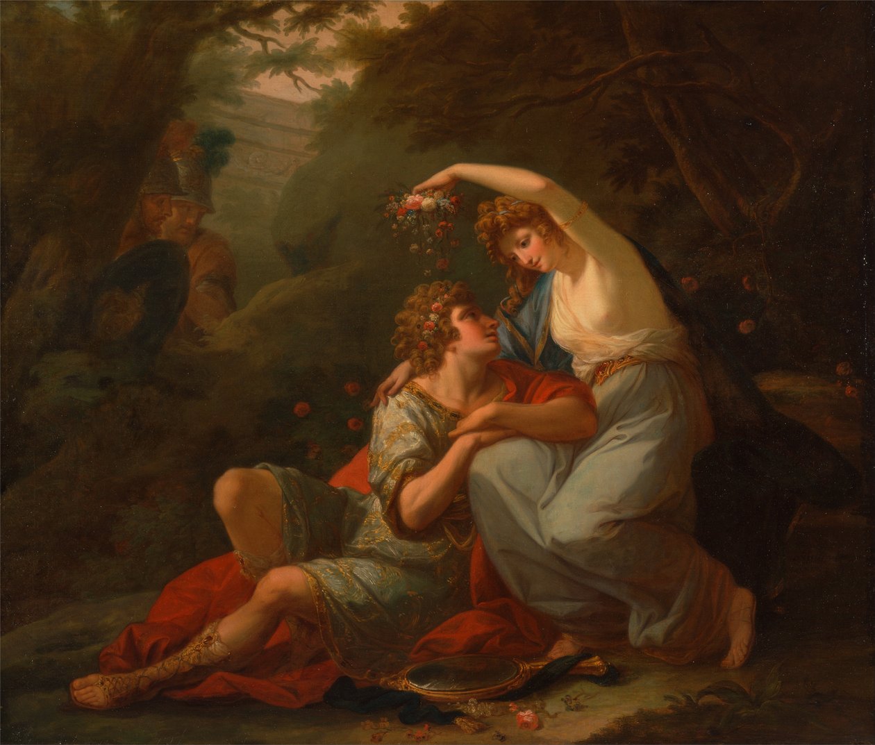 Rinaldo och Armida av Angelica Kauffmann