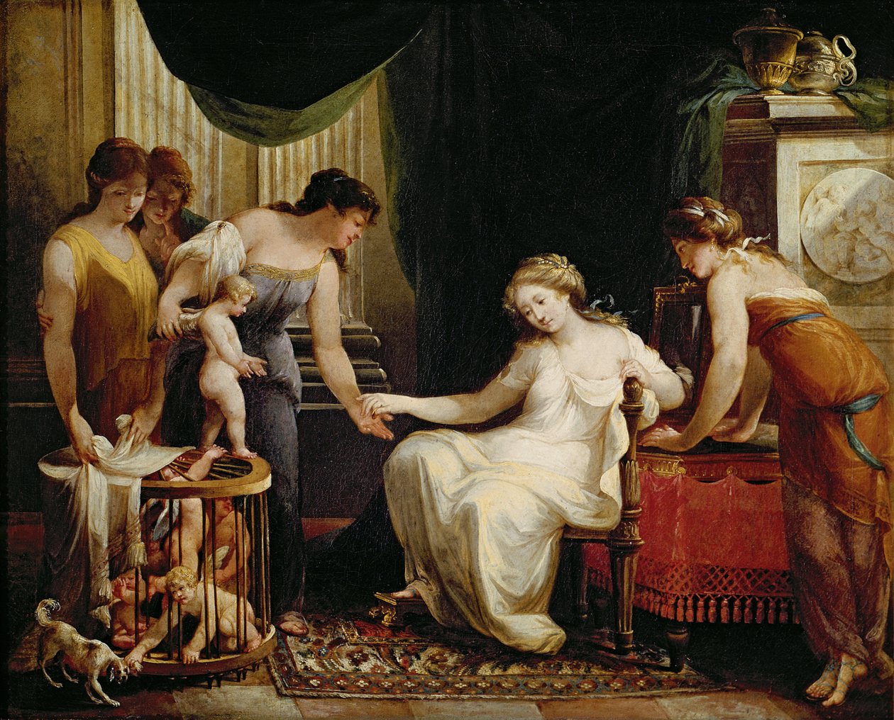 Försäljare av kärlek av Angelica Kauffmann