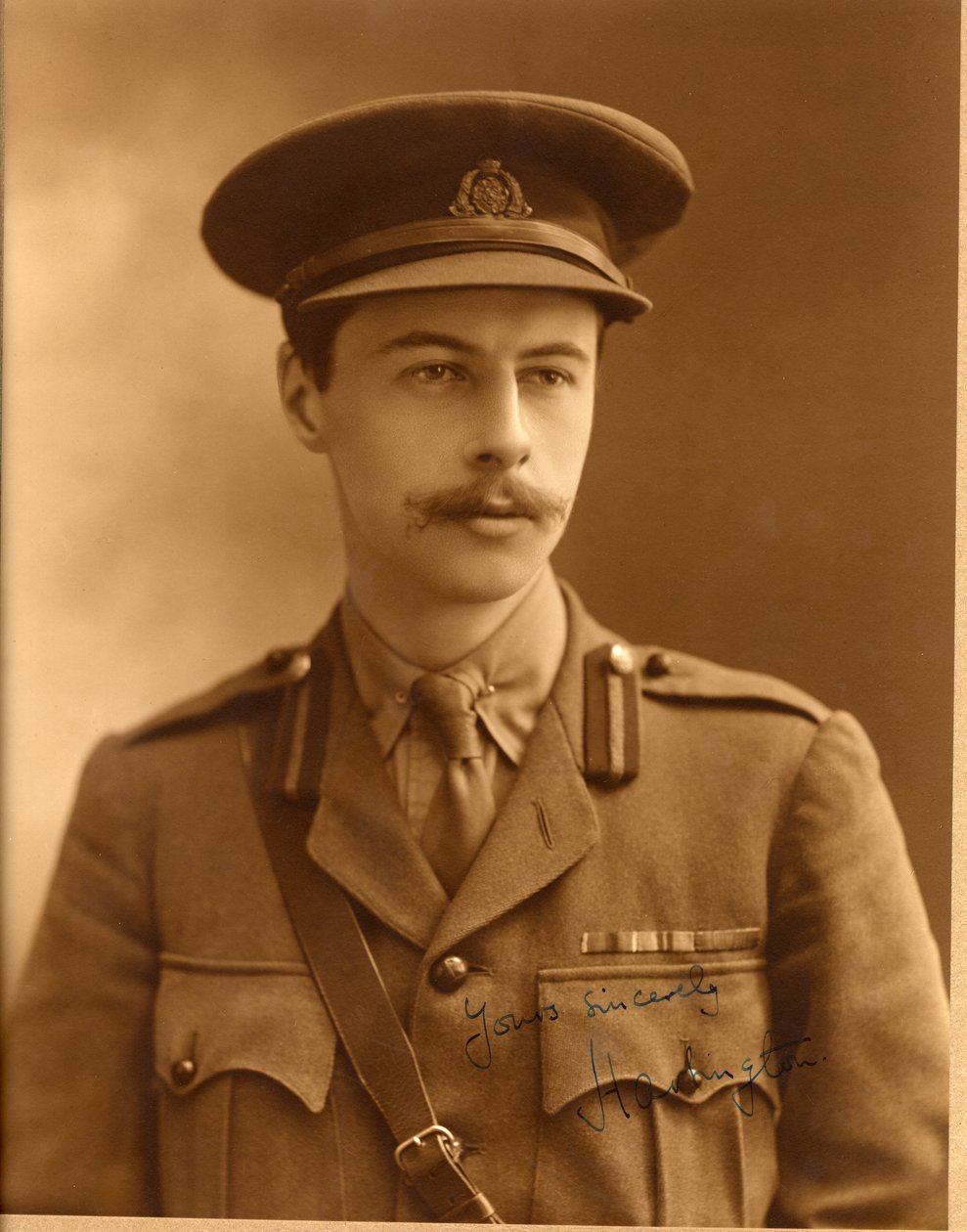 Lord Hartington, ca 1916 (sepiafoto) av Thomas Kelly
