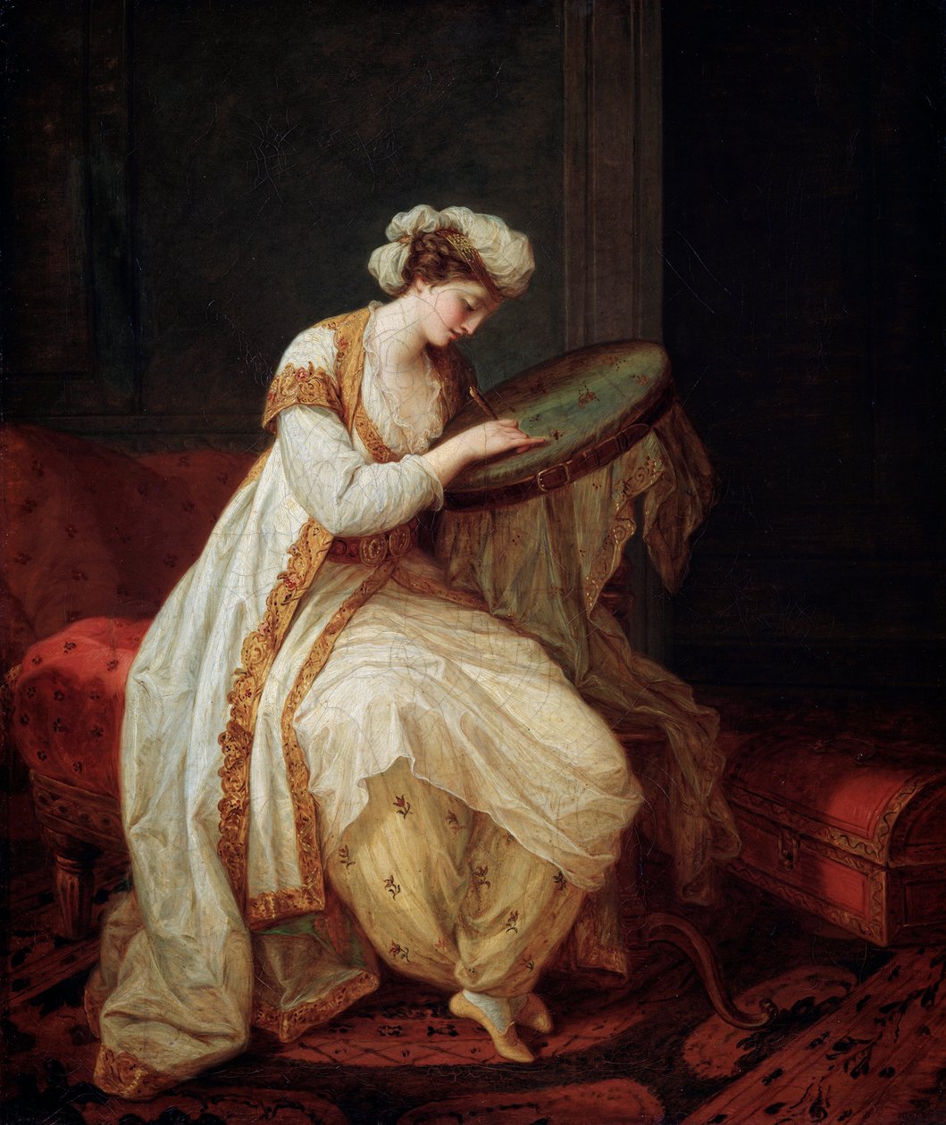 En turkisk kvinna, 1773. av Angelica Kauffmann