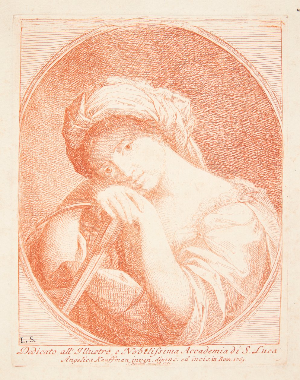 Die Hoffnung av Angelica Kauffmann