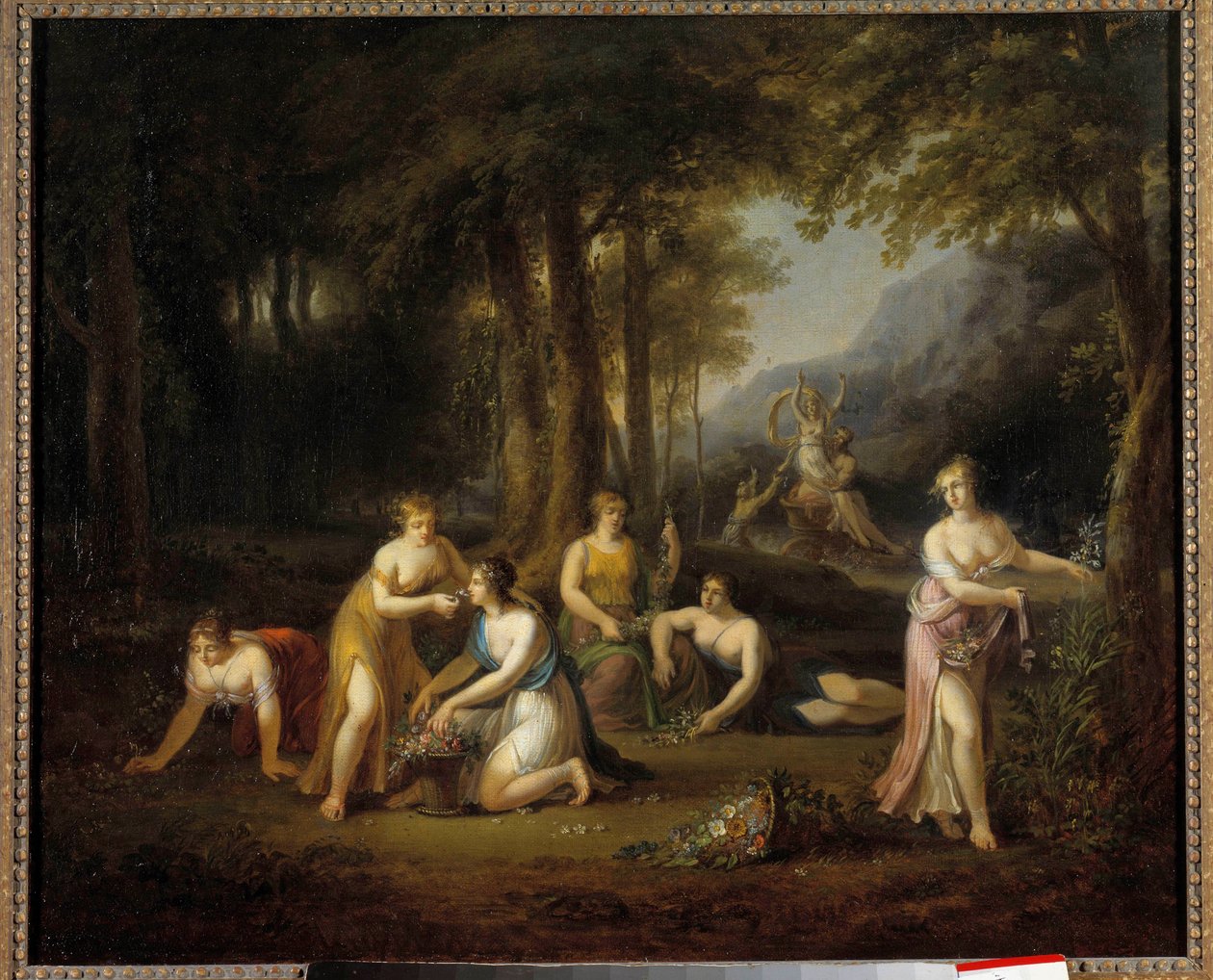 Pluto Removing Proserpine Målning av Angelica Kauffman (1740-1807) 1700-talet. Dim 0,40 x 0,56 m Tours Museum of Fine Arts av Angelica Kauffmann