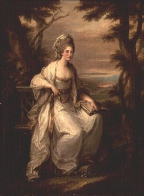 Porträtt av Anne Loudon, Lady Henderson av Fordell av Angelica Kauffmann