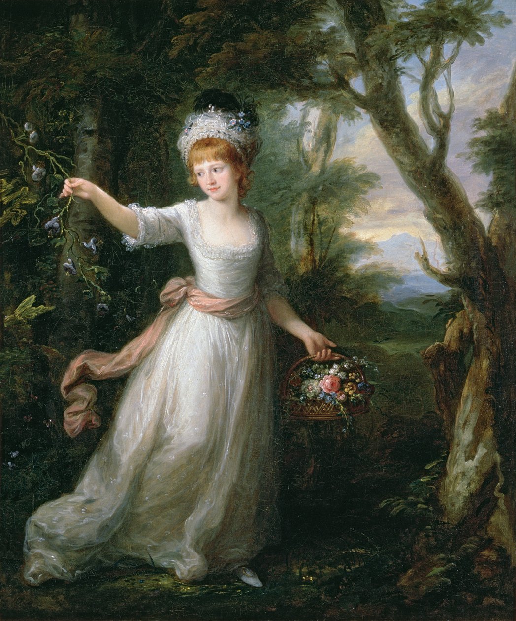 Porträtt av Henrietta Laura Pulteney (1766-1808) av Angelica Kauffmann