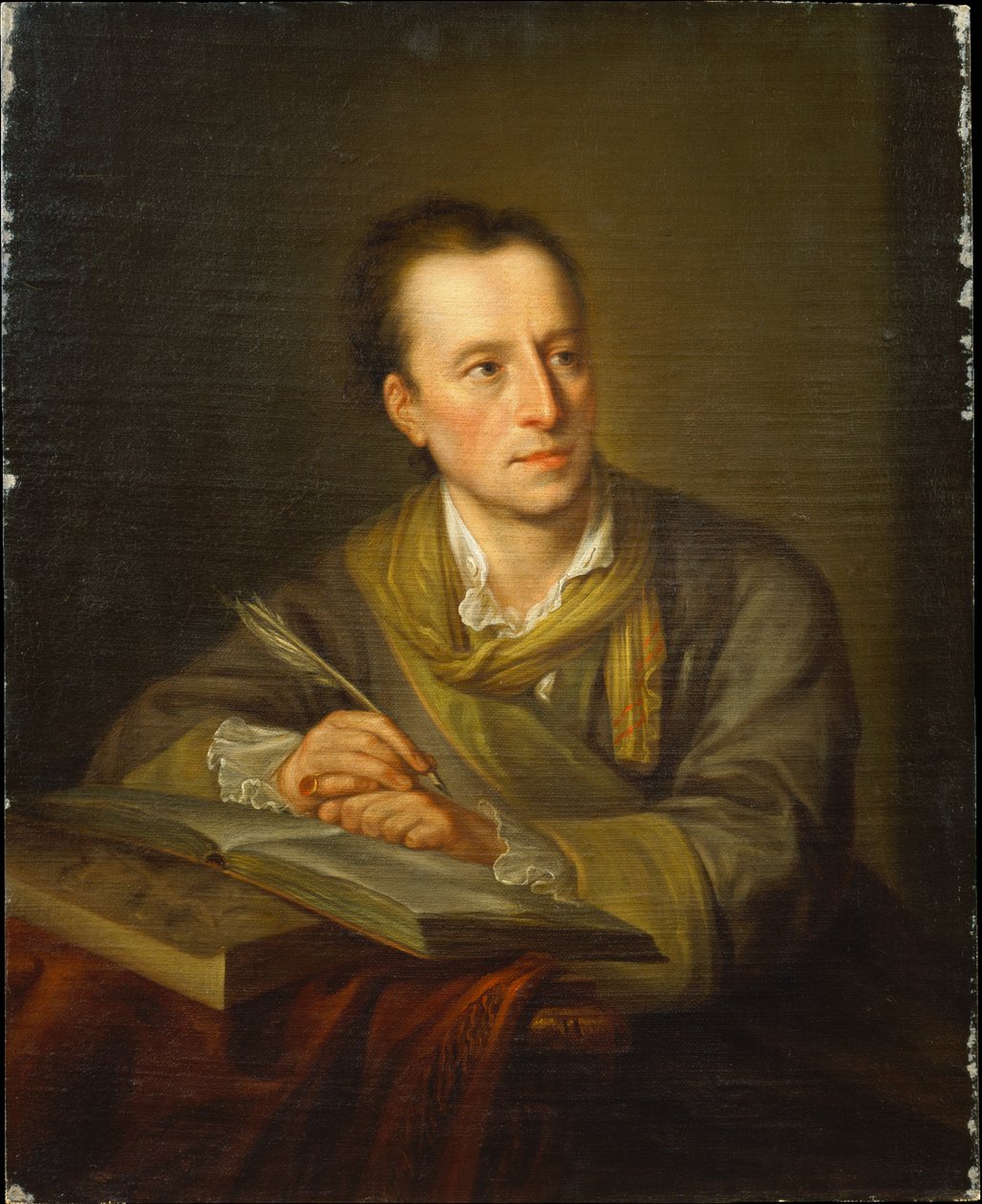 Porträtt av Johann Joachim Winckelmann av Angelica Kauffmann
