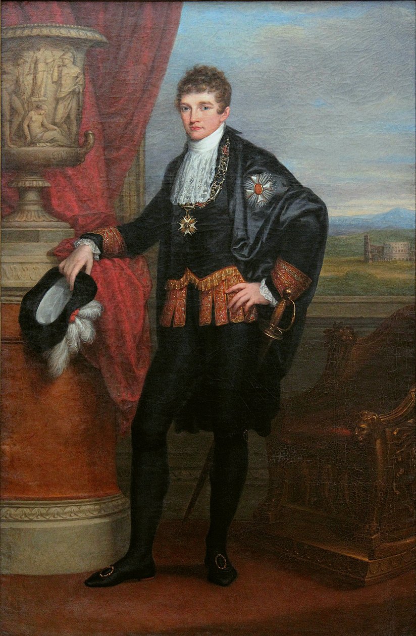 Porträtt av Ludwig I av Bayern som kronprins (1786-1868) av Angelica Kauffmann