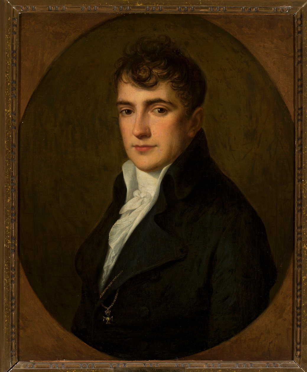 Porträtt av Wojciech Męciński av Angelica Kauffmann