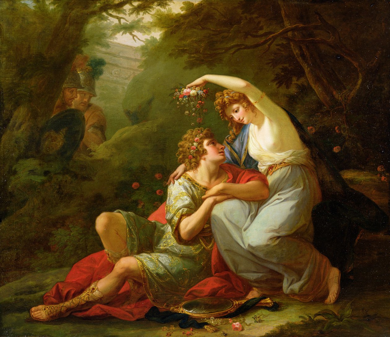 Rinaldo och Armida av Angelica Kauffmann