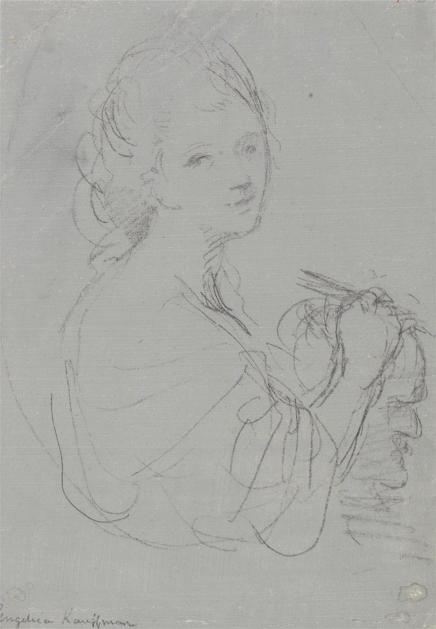 Självporträtt av Angelica Kauffmann