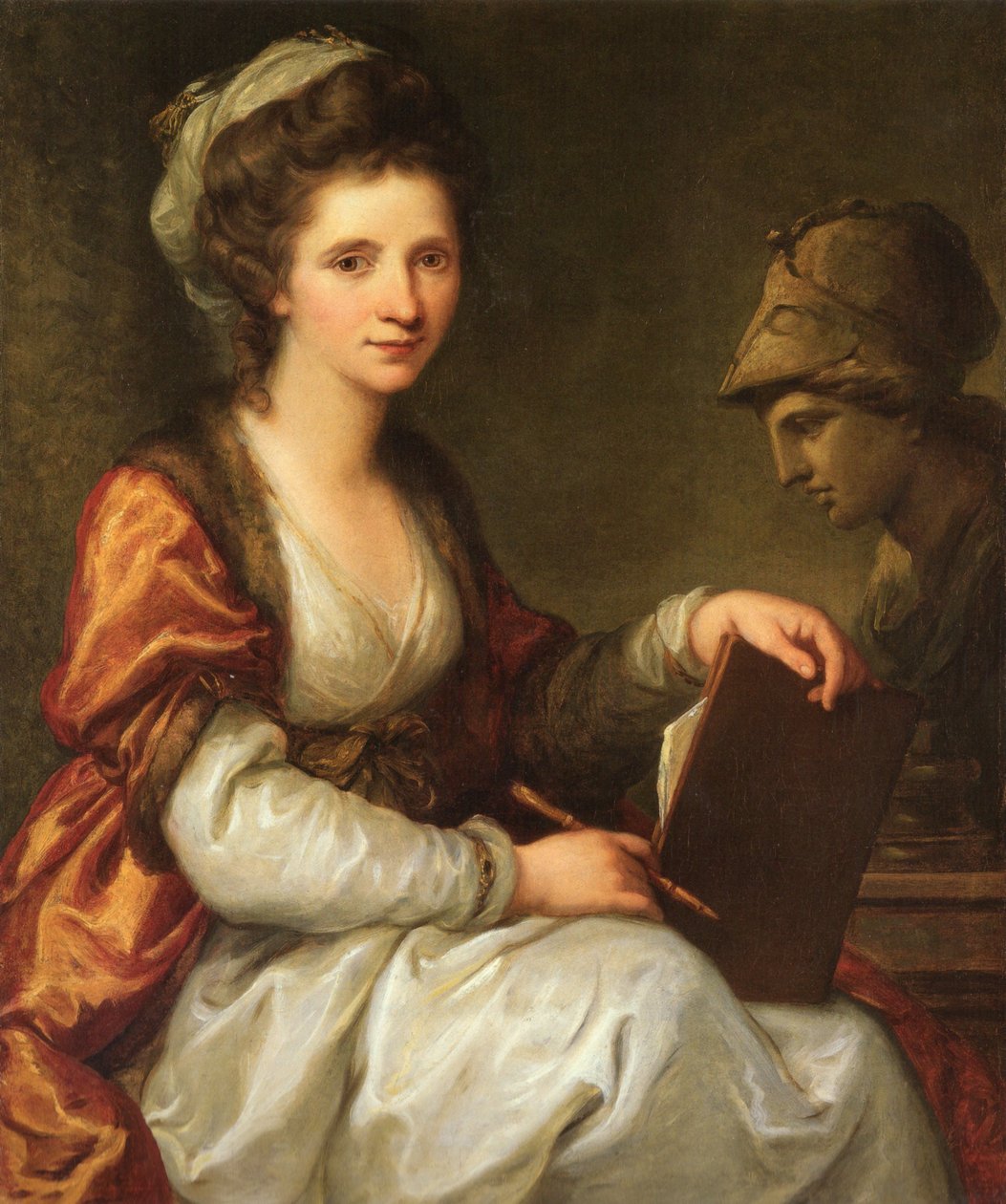 Självporträtt av Angelica Kauffmann